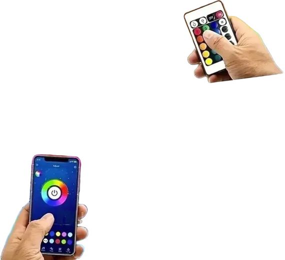 Світлодіодна LED стрічка Bluetooth 2х12,5м USB + пульт SMD 5050 XPRO (234571779_369) | Зображення 9