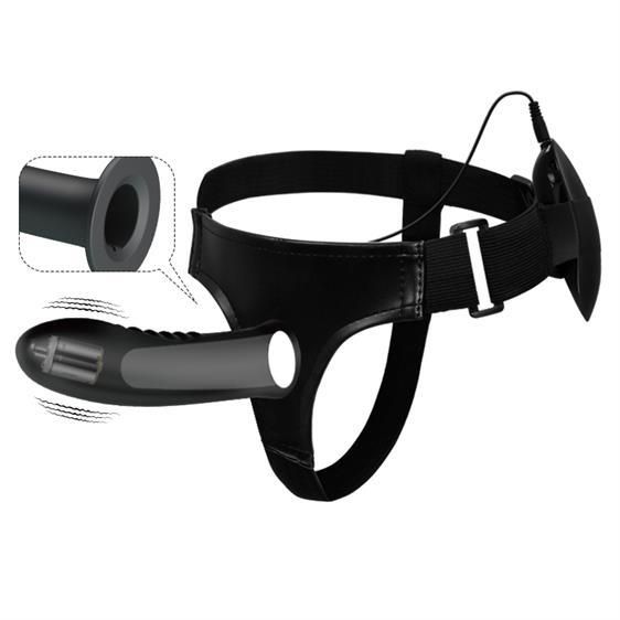 Страпон PRETTY LOVE Strap-on MYRON 7,2 Vibration Sex Aura | Зображення 3