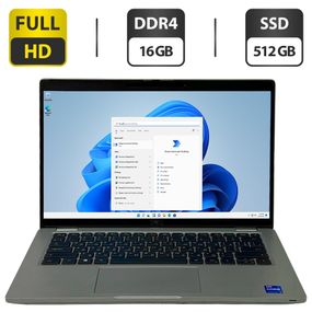 Ультрабук Б-клас Dell Latitude 5420 / 14" (1920x1080) IPS Touch / Intel Core i7-1185G7 (4 (8) ядра по 3.0 - 4.2 GHz) / 16 GB DDR4 / 512 GB SSD / Intel Iris X Graphics / WebCam / Windows 11 Pro б/в