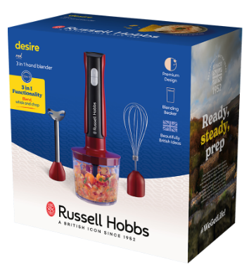 Занурювальний блендер Russell Hobbs 27140-56 Desire 3 in 1 Hand Blender | Зображення 5