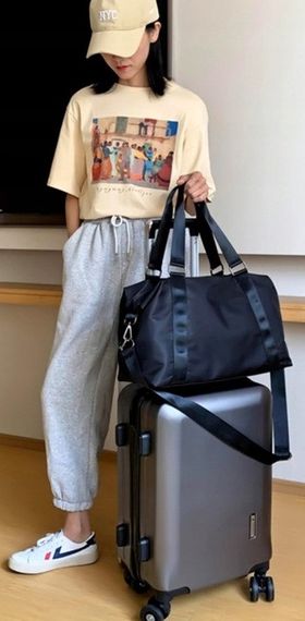 Дорожно-спортивная сумка 30L Fashion Sport черная | Зображення 4