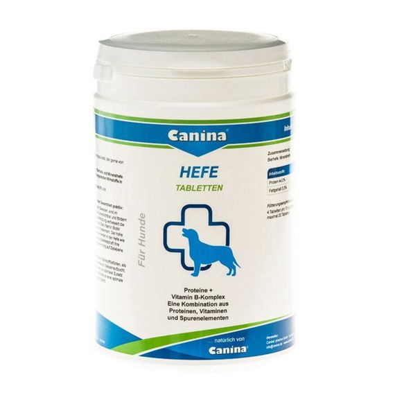 Вітаміни Canina Enzym-Hefe для покращення травлення у собак 992 табл