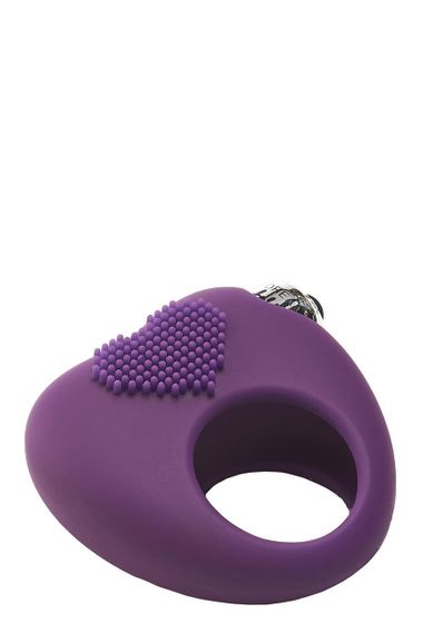 Ерекційне кільце з вібрацією Dream Toys FLIRTS COCKRING PURPLE sexstyle | Зображення 3