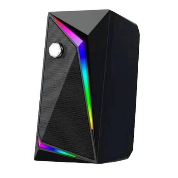 Колонки компьютерные с подсветкой MUSIC D.J. M-110C