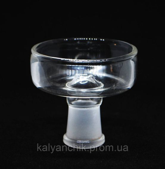 >Чаша для кальяна стеклянная Темпл 45 | Зображення 1