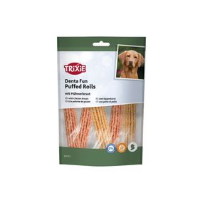 Ласощі Trixie Denta Fun д/собак Роли жувальні з куркою 12,5см 100г