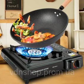 Портативна газова плита HAPPY HOME BDZ-155A + кейс