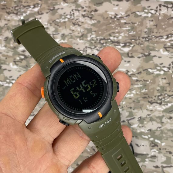 Чоловічий годинник Skmei 1231AG Military Smart Watch + Compass | Зображення 3