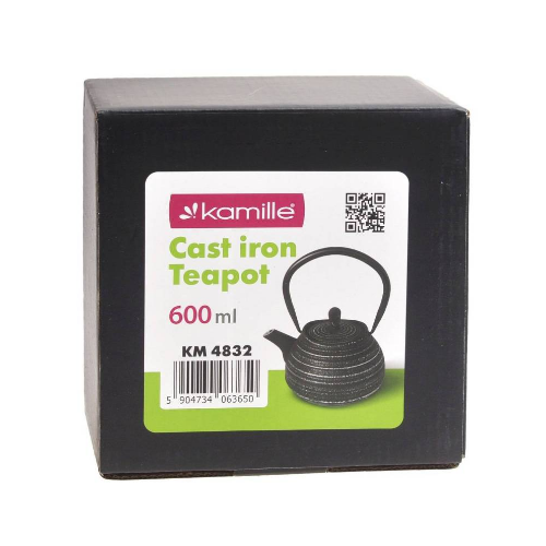 Чайник 600мл чавунний 4832 KAMILLE | Зображення 5
