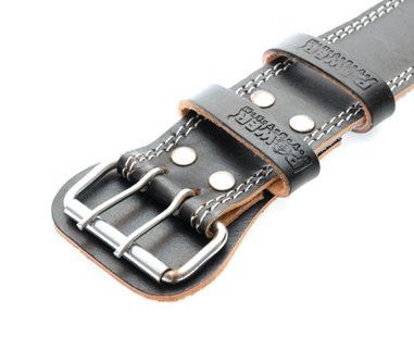 Пояс для важкої атлетики Power System PS-3100 Power шкіряний Black S | Зображення 7