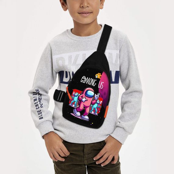 Сумка через плечо детская Among Us 29х17 см сумка слинг для мальчика (02030)