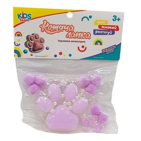 Антистрес Сквіш "М'які котячі лапки" CKS-FB-60971_2 фіолетова