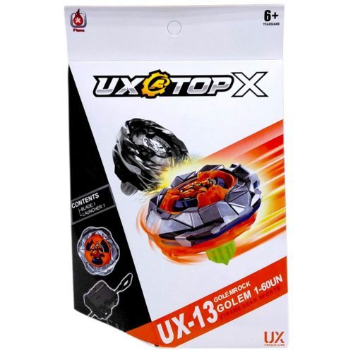 Гра запускалка "Beyblade/Бейблейд" UX-13B, металева накладка, в коробці (6990222245737)