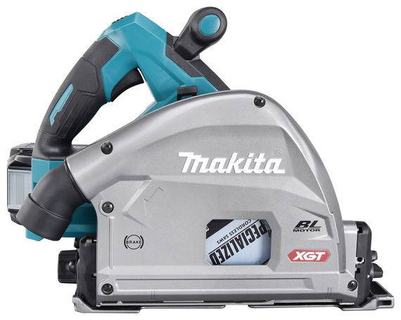 Пила дискова заглибна акумуляторна Makita SP001GZ03 (165 мм, 2500-4900 хв-1, 56 мм, BL, AWS, XGT, без акумуляторів та зарядного пристрою) | Зображення 2