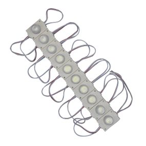 Світлодіодний модуль PROLUM Т1 SMD3030  1LED 12V 2 4W IP66 С линзой Белый