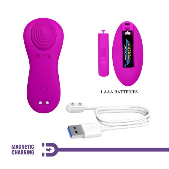 Вибростимулятор PRETTY LOVE ZICO, Wireless remote control Memory function 10 vibration functions Sex Aura | Зображення 2