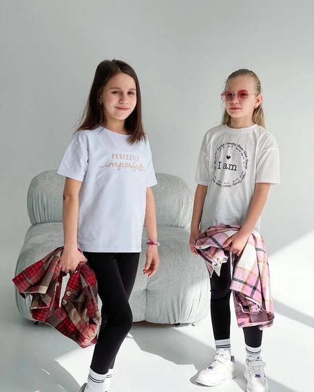 Футболка для дівчинки Носи своє 122 Білий (p-13831-154636) | Зображення 6