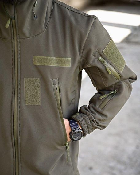 Тактичний костюм софтшел REVIVAL олива НП4862 | Зображення 4
