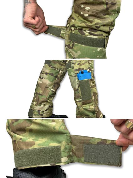 Тактичні штани з наколінниками Raptor Pro Gen 2 Мультикам 50/5 | Зображення 6