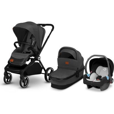 Коляска Lionelo 3 в 1 Mika Grey Graphite (LO-MIKA 3IN1 GREY GRAPHITE) | Зображення 5