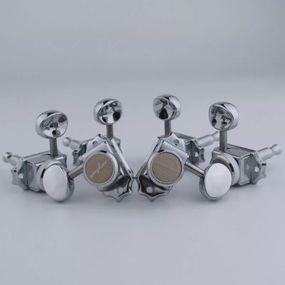 Гитарные колки Guyker 3R+3L vintage nickel локовые для гитары электрогитары Cort Gibson
