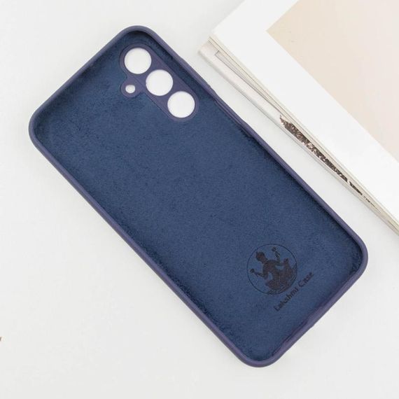 Чохол Silicone Cover Lakshmi Full Camera (AA) для Samsung Galaxy A15 4G/5G / M15 5G Синій / Midnight Blue | Зображення 3