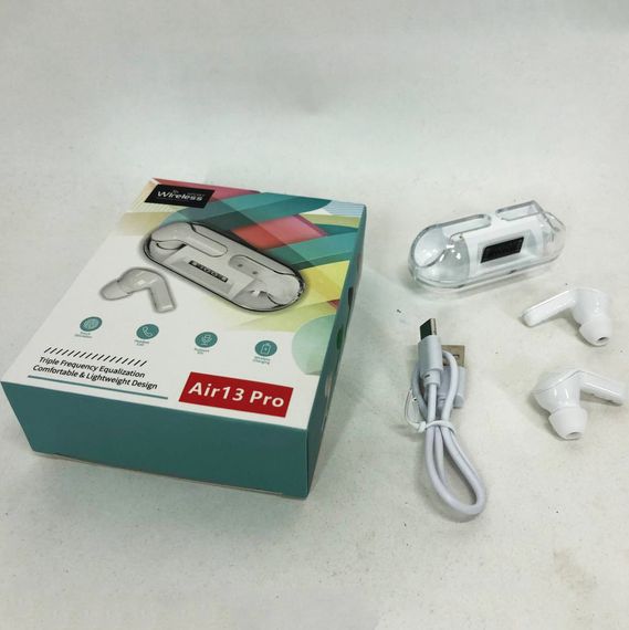 Бездротові навушники Air13 Pro Bluetooth сенсорні HN-195 з шумопоглинанням | Зображення 5