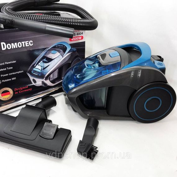 Практичний пилосос для прибирання в домі Domotec, Хороший колбовий пилосос Звичайний для дому IA-57 | Зображення 3