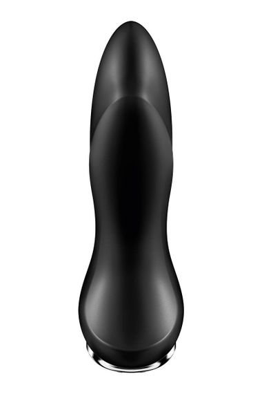 Анальна смартвібропробка із перлинним масажем Satisfyer Rotator Plug 1+, Чорний | Зображення 5