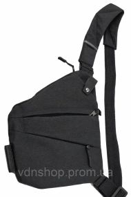 Чоловіча сумка месенджер через плече Cross Body 4634 міні рюкзак антизлодій для телефону ключів та документів