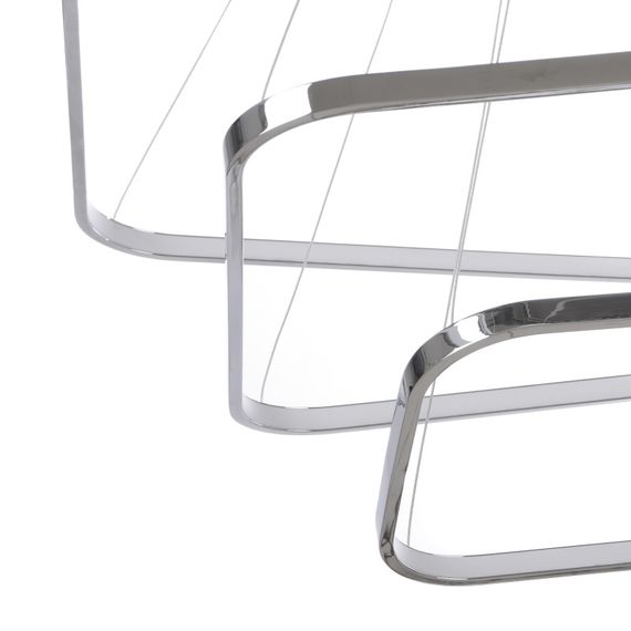 Светильник потолочный подвесной светодиодный BR-977S/160W CH led | Зображення 2