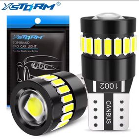 Комплект (2 штуки ) світлодіодних ламп XSTORMW5W T10 LED  W5W T10 6000K  з   HD-лінзою — 12V