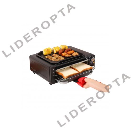 Многофункціональна настільна електропіч 14л 6в1 XPRO TK-1400 4000 Вт (45538-TK-1400_2045) | Зображення 1
