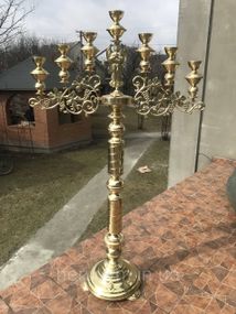 Семисвічник запрестольний  "Виноградна лоза"