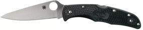 Ніж Spyderco Endura4 Black FRN flat ground