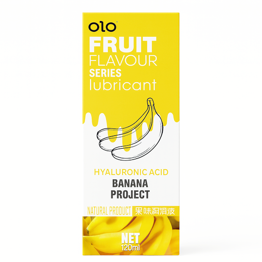 Лубрикант водний Fruit Flavour Series – Banana Project, аромат і смак банана Sex Aura | Зображення 2