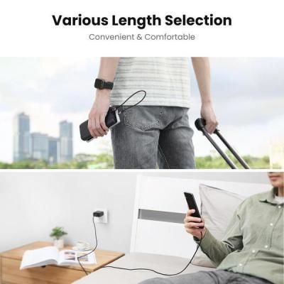 Дата кабель USB 2.0 AM to Micro 5P 2.0m US290 Aluminum Braid Black Ugreen (60148) | Зображення 6