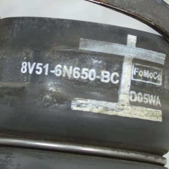 Патрубок інтеркулера Ford Fiesta VI 1.6 TDCI 2008-2012 шланг інтеркуллера Форд Фієста 6 8V516N650BC | Зображення 1