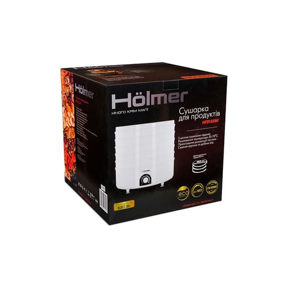 Сушка для овочів та фруктів Hölmer HFD-52W | Зображення 7