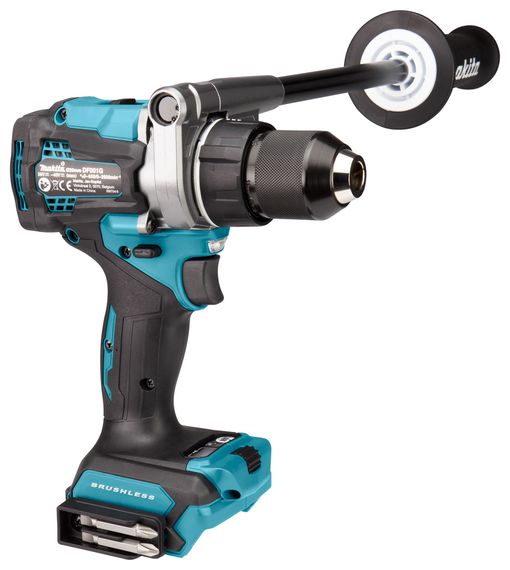 Шуруповерт-дрель с боковой рукояткой аккумуляторный Makita DF001GZ (140 Нм, 1.5-13 мм, XGT, без аккумуляторов и зарядного устройства) | Зображення 5