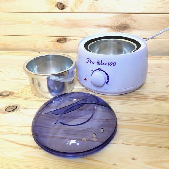 Воскоплав с терморегулятором PRO-WAX 100 для воска в банке, в гранулах, в таблетках 400 мл | Зображення 7