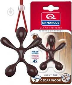 Ароматизатор в машину LUCKY TOP кедрове дерево (Cedar Wood) 054532 пахучка в авто, автопарфюм1