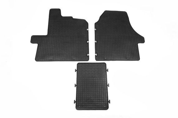 Резиновые коврики (2 шт, Polytep) для Citroen Jumper 2007-2024 и | Зображення 1