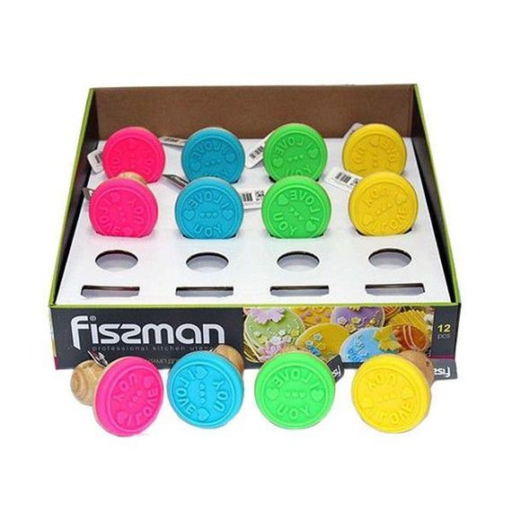 Прес-друк для печива I love you Fissman PR-7659-BW | Зображення 1