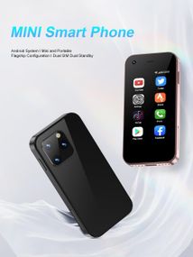 SERVO KING5000 Міні-смартфон Мережі 3G Dual Nano SIM Система Android 9.0 16 ГБ ПЗП 2,5-дюймовий екран