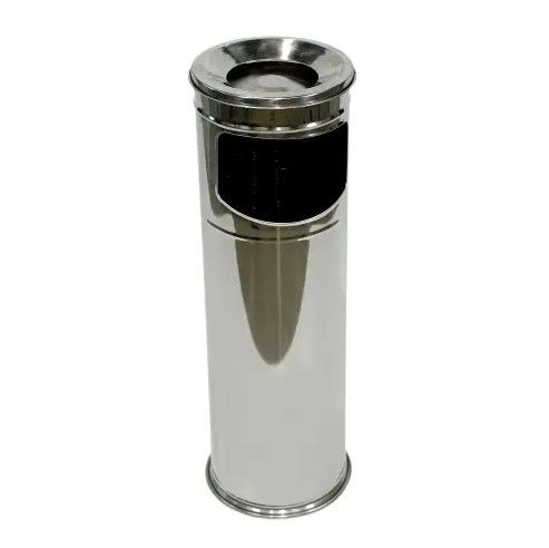 Підлогова урна з попільничкою Maxiflow хром 19х60 см (4418.1960S.430.00)