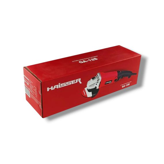 Кутова шліфмашина, болгарка HAISSER GA-12S, 1200 Вт, Ø125 мм, регулювання обертів | Зображення 4