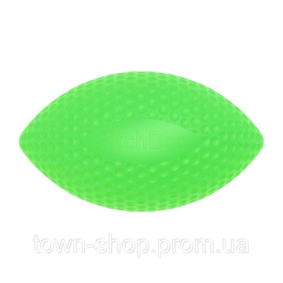 Игровой мяч для апортировки PitchDog, диаметр 9 см салатовый | Зображення 2
