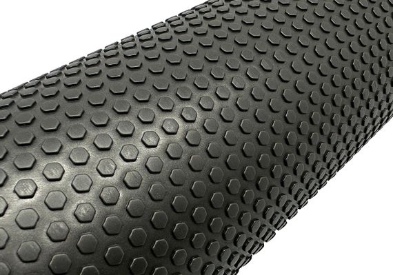 Масажний ролик EasyFit Foam Roller 60 см Чорний (EF-2032-BK) | Зображення 2