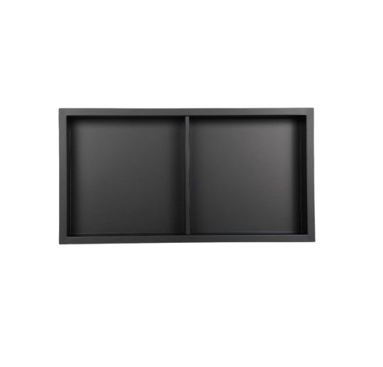 Полиця-ніша для ванної кімнати Mixxus Premium NICHE-0103 BLACK із нержавіючої сталі SUS304 (MI6682) | Зображення 4